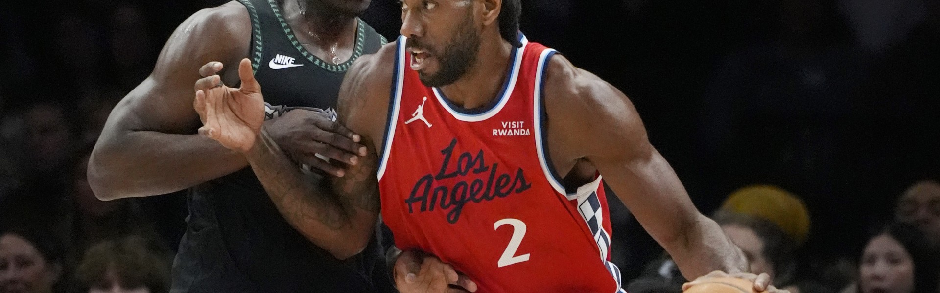 快船VS森林狼首发：加兰联手伦纳德出战 爱德华兹率全主力对敌